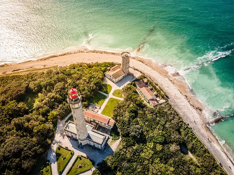 camping les dunes ille de re close to balaines lighthouse